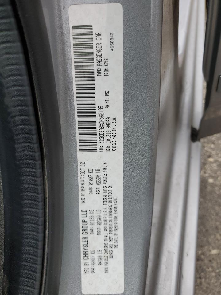 1C3CDZABXDN562135 2013 Dodge Avenger Se