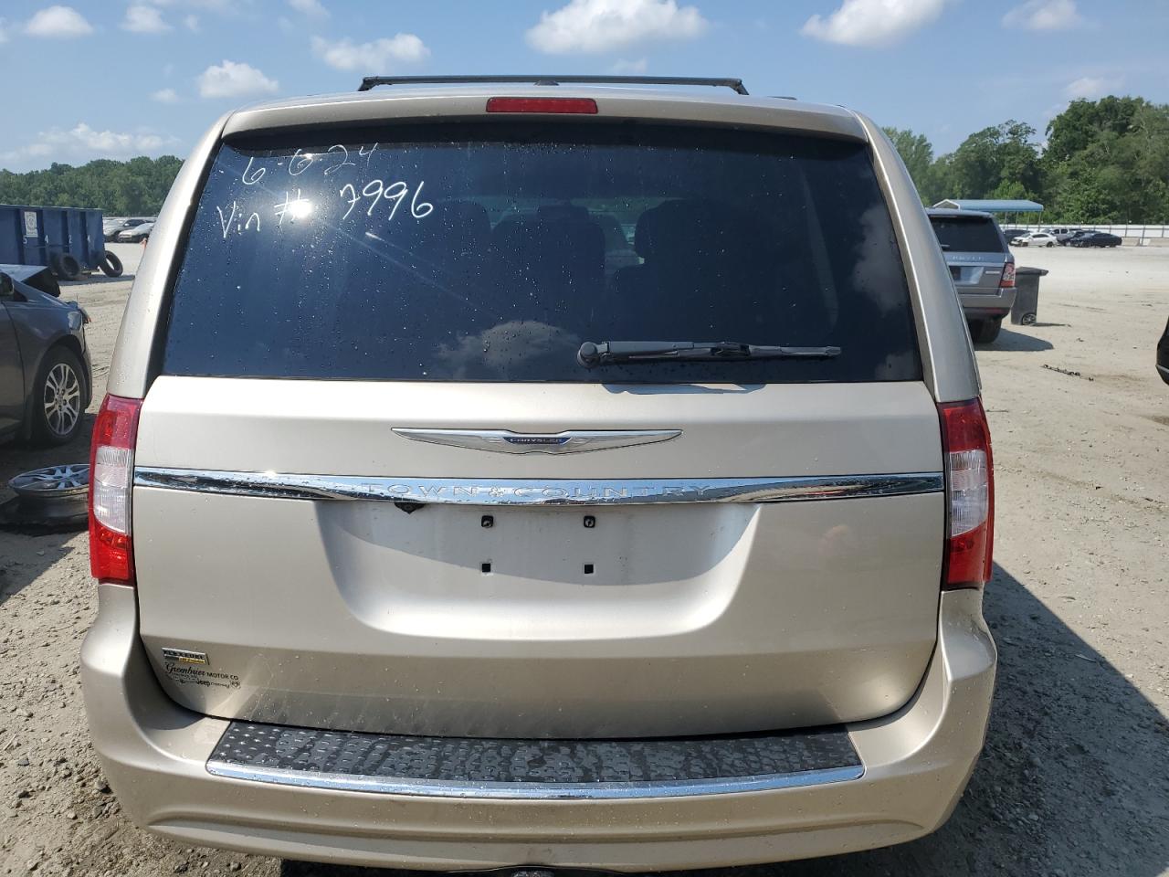 2C4RC1BG2FR717996 2015 Chrysler Town & Country Touring