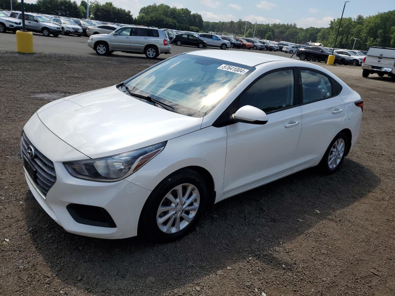 2018 Hyundai Accent Se vin: 3KPC24A35JE018798