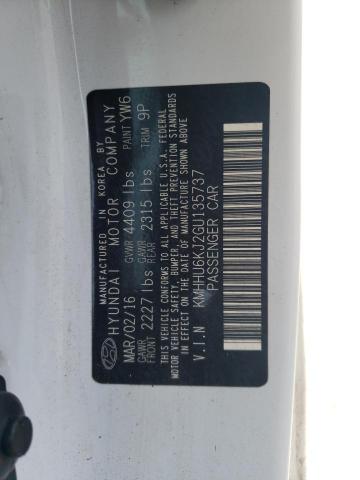 2016 HYUNDAI GENESIS CO - KMHHU6KJ2GU135737