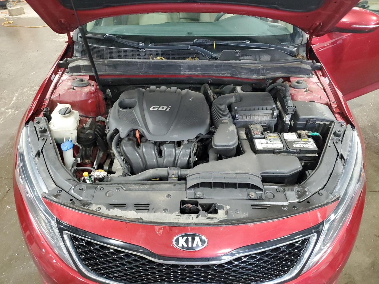 2014 Kia Optima Lx vin: 5XXGM4A73EG273901