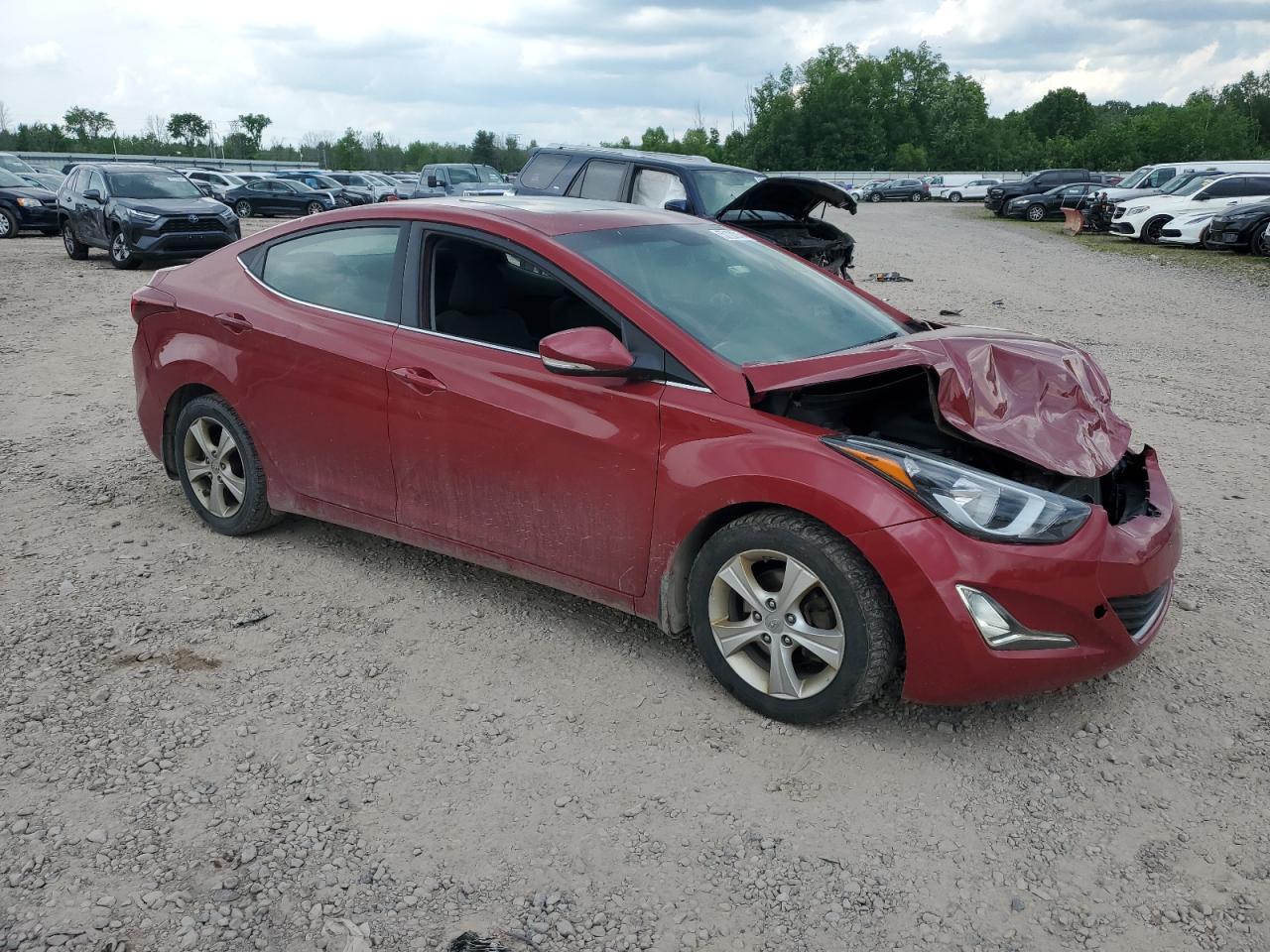 2016 Hyundai Elantra Se vin: KMHDH4AE5GU585264