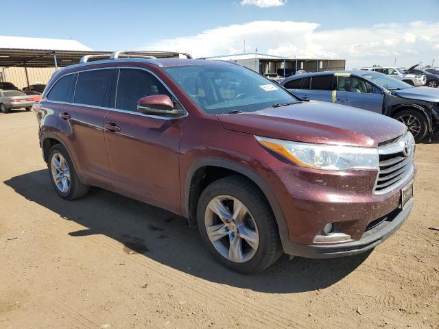 2014 Toyota Highlander Limited VIN: 5TDDKRFHXES010052 Lot: 58688544