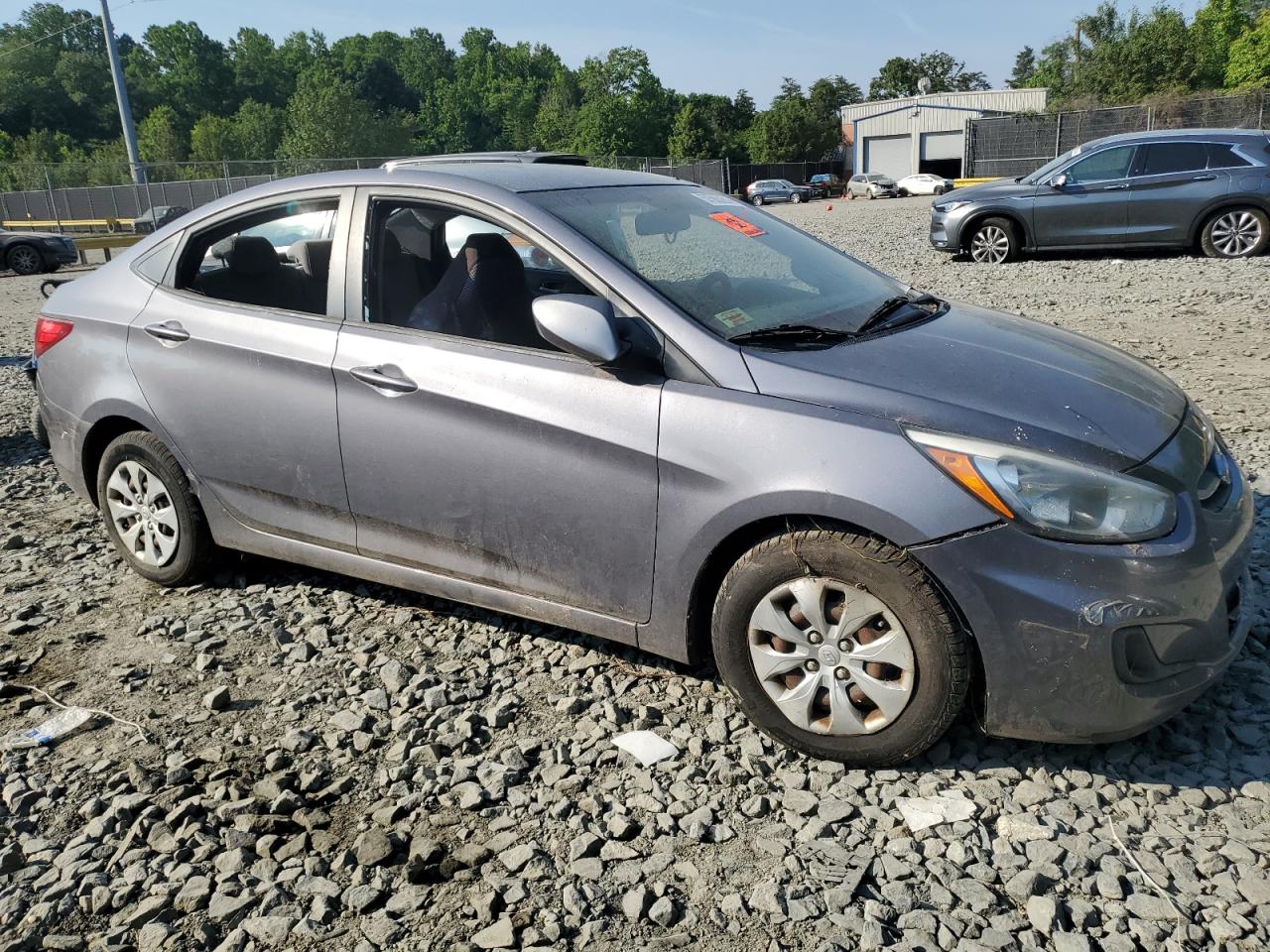 Lot #2784244335 2015 HYUNDAI ACCENT GLS