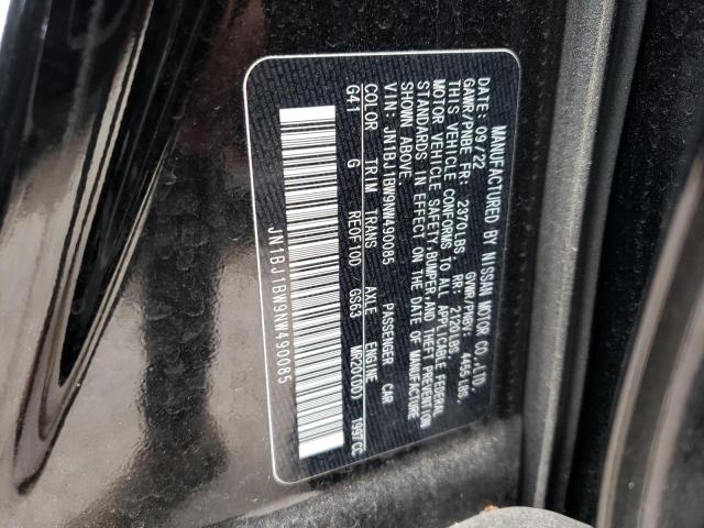 2022 Nissan Rogue Sport Sv VIN: JN1BJ1BW9NW490085 Lot: 58562674