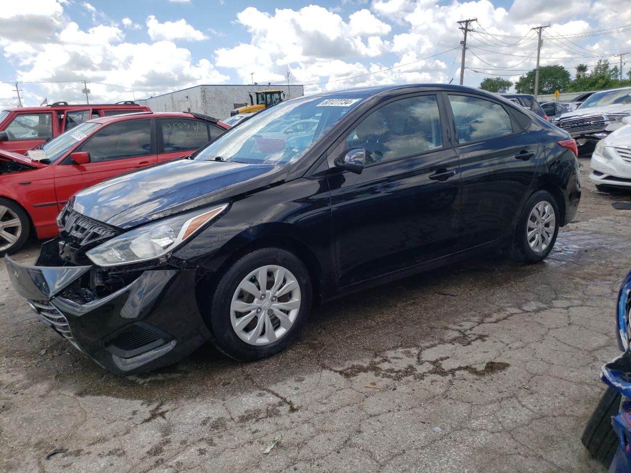 2019 Hyundai Accent Se vin: 3KPC24A36KE066750