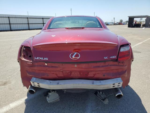 2008 Lexus Sc 430 VIN: JTHFN45YX89016701 Lot: 58537434