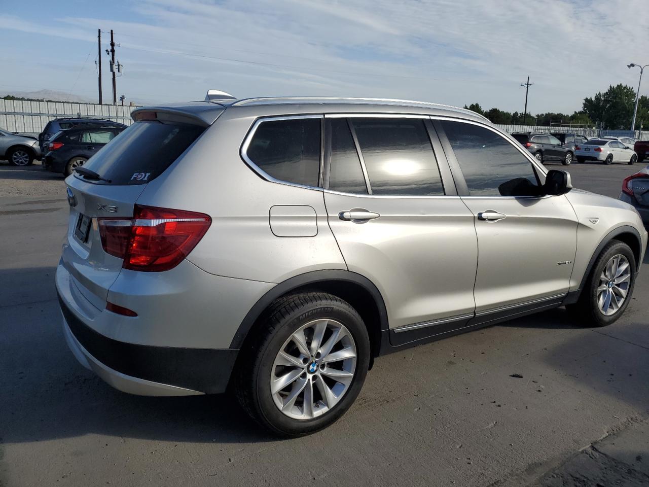 2013 BMW X3 xDrive28I vin: 5UXWX9C55D0A25159