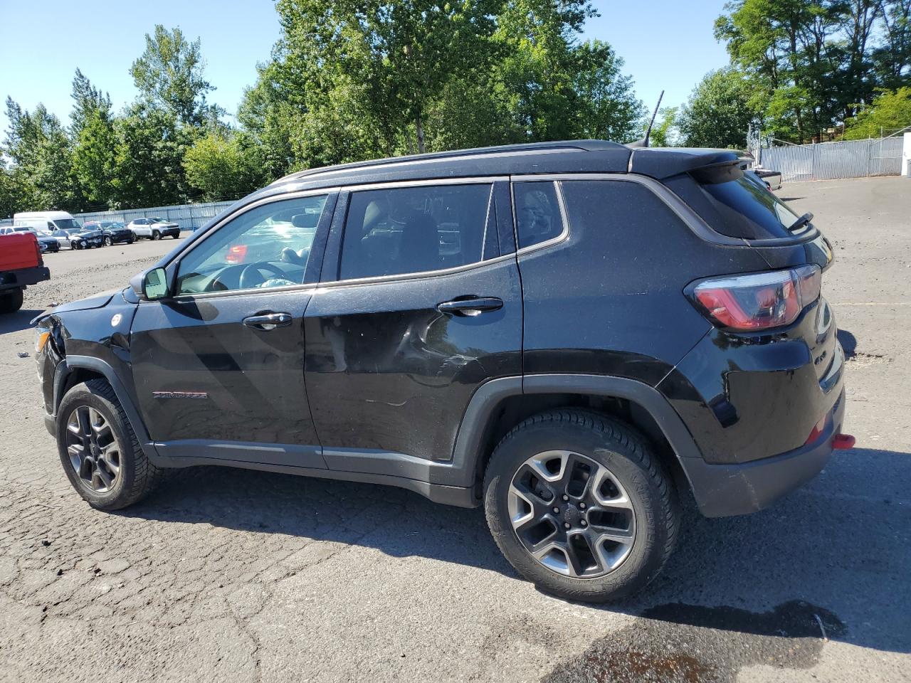 JEEP COMPASS TR 2018 black  gas 3C4NJDDB9JT441989 photo #3