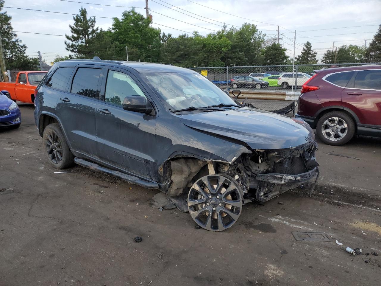 2017 Jeep Grand Cherokee Laredo vin: 1C4RJFAG3HC886649