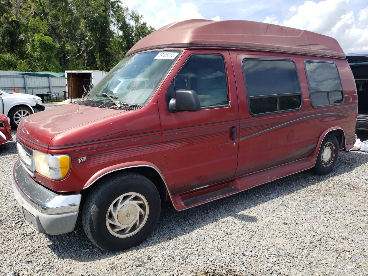 1FDRE14L91HB16198 2001 Ford Econoline E150 Van