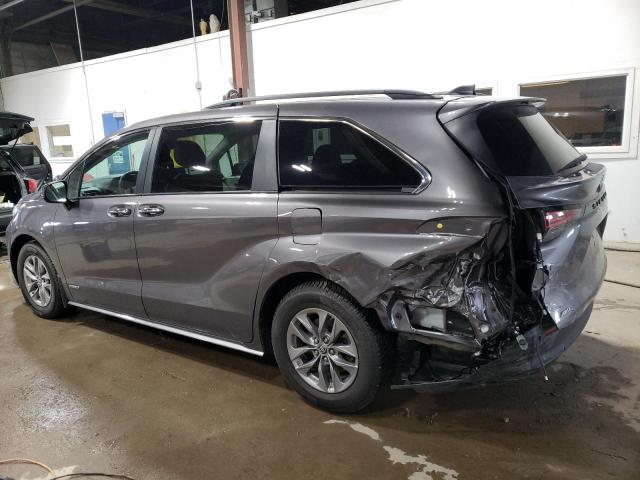 2021 TOYOTA SIENNA XLE - 5TDYSKFC0MS031634