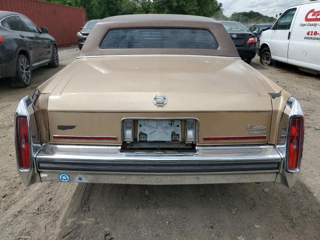 1987 Cadillac Brougham VIN: 1G6DW51Y2H9725739 Lot: 57387614