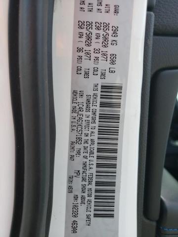 2019 Jeep Grand Cherokee Laredo VIN: 1C4RJEAG1KC571852 Lot: 59746954