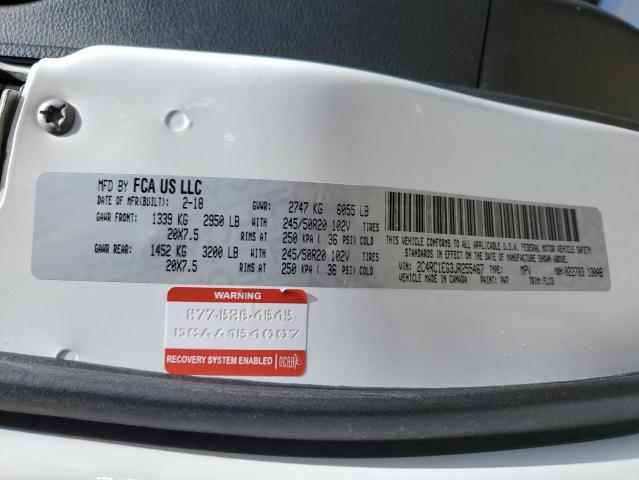 2018 Chrysler Pacifica Touring L Plus VIN: 2C4RC1EG3JR255467 Lot: 57728324