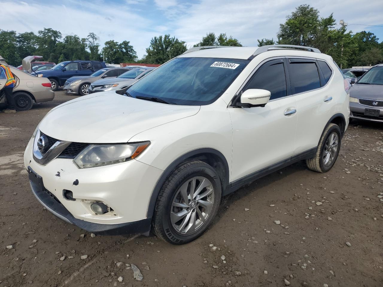 2015 Nissan Rogue S vin: 5N1AT2MV7FC888391