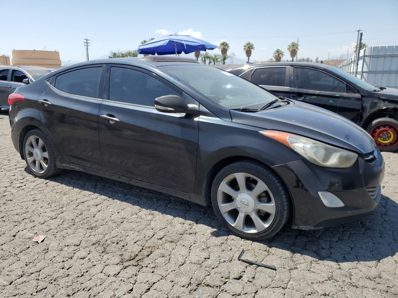 2013 Hyundai Elantra Gls vin: KMHDH4AEXDU962697