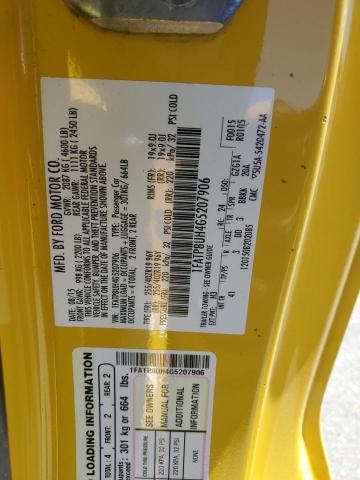 2016 Ford Mustang VIN: 1FATP8UH4G5207906 Lot: 58233924