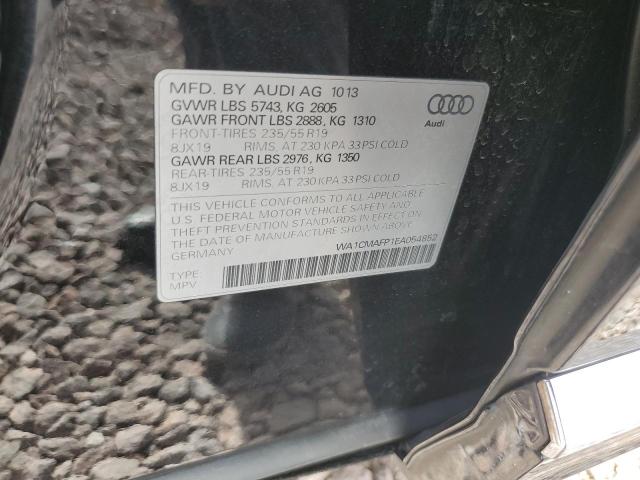 VIN WA1CMAFP1EA054852 2014 Audi Q5, Tdi Premium Plus no.12