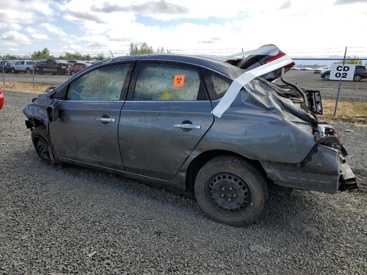 Lot #2869759005 2019 NISSAN SENTRA S