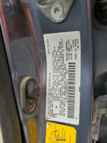 2003 Toyota Highlander Limited VIN: JTEHF21A830129110 Lot: 59961024