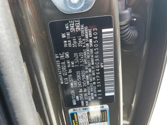 2024 Kia Telluride S VIN: 5XYP64GC9RG505403 Lot: 57202144