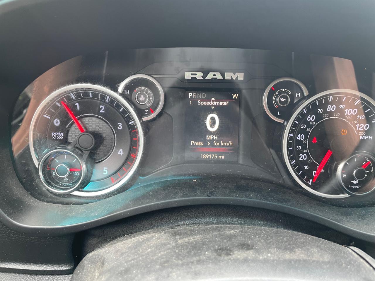 2019 Ram 2500 Big Horn vin: 3C6UR5ML9KG623275