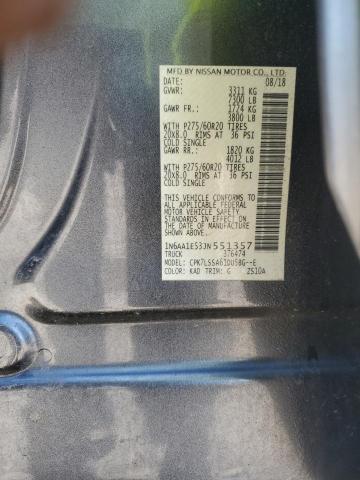 2018 NISSAN TITAN SV - 1N6AA1E53JN551357