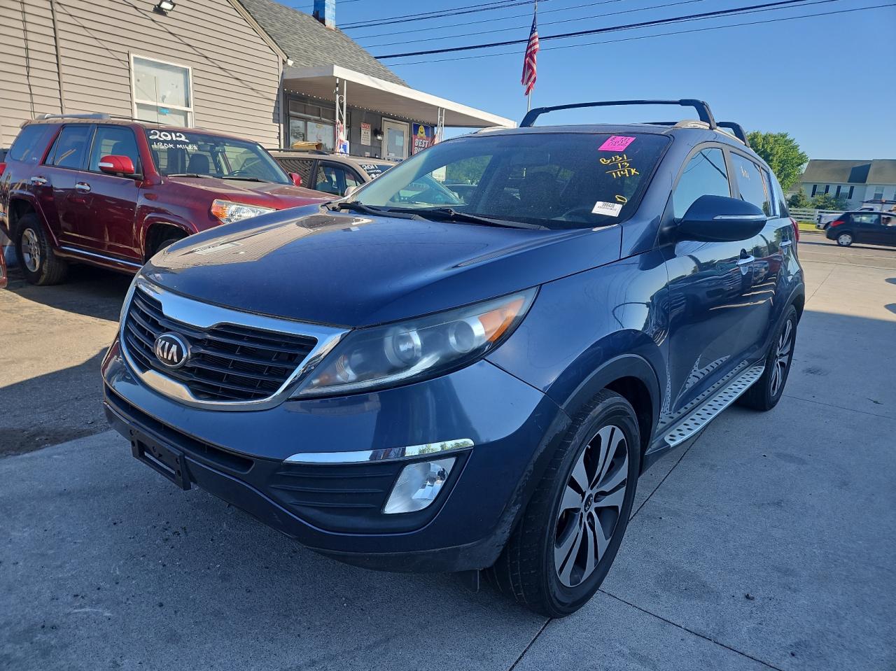 2013 Kia Sportage Ex vin: KNDPC3A27D7399218