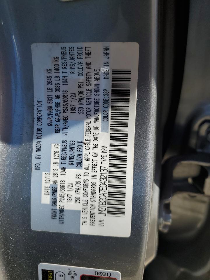 JM3TB2CA7E0432137 2014 Mazda Cx-9 Touring