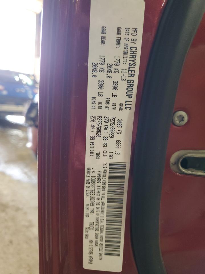 1C6RR7FT6ES162709 2014 Ram 1500 St