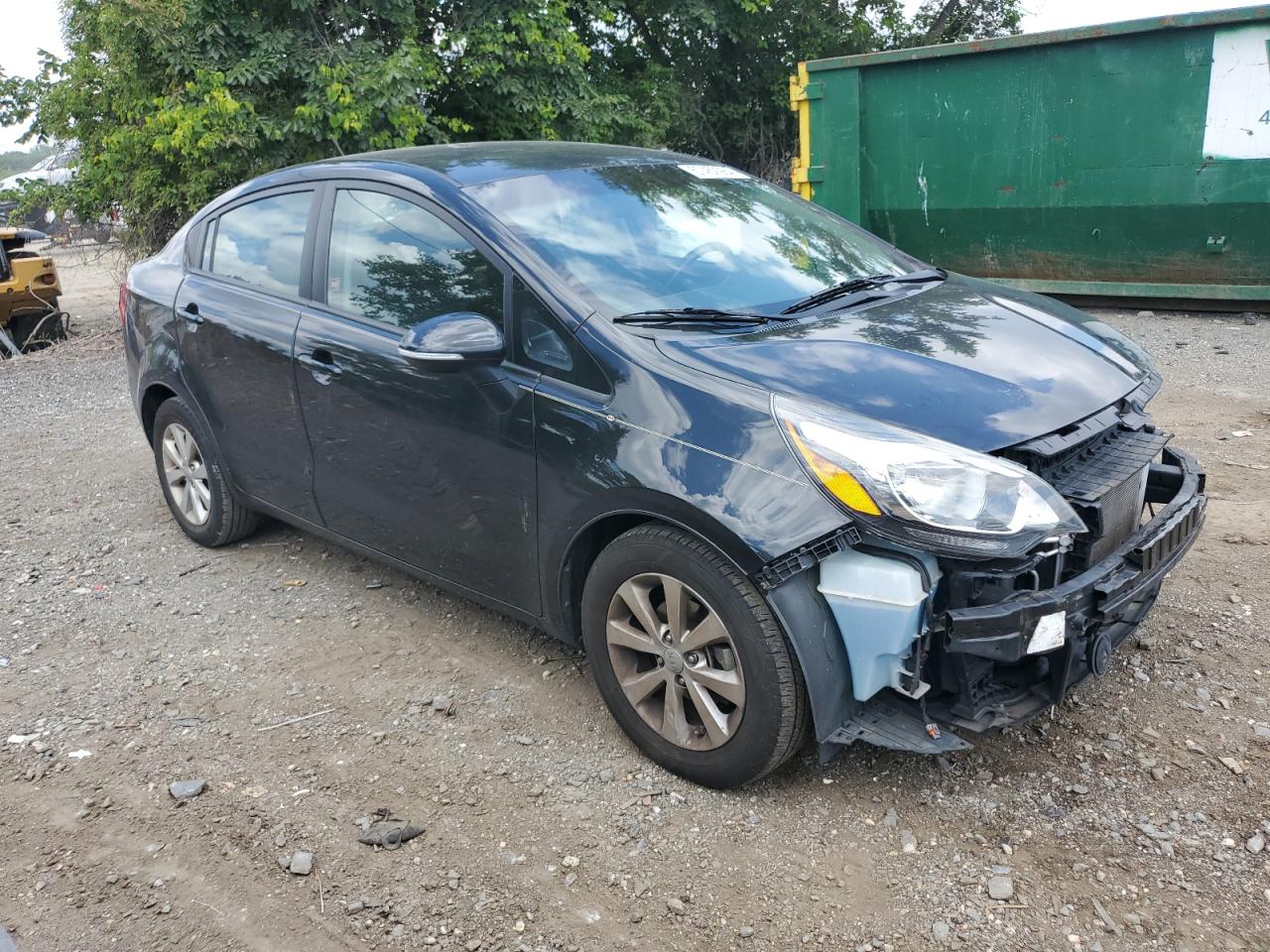 KNADN4A32E6350119 2014 Kia Rio Ex