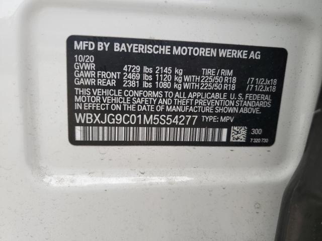 VIN WBXJG9C01M5S54277 2021 BMW X1, Xdrive28I no.14