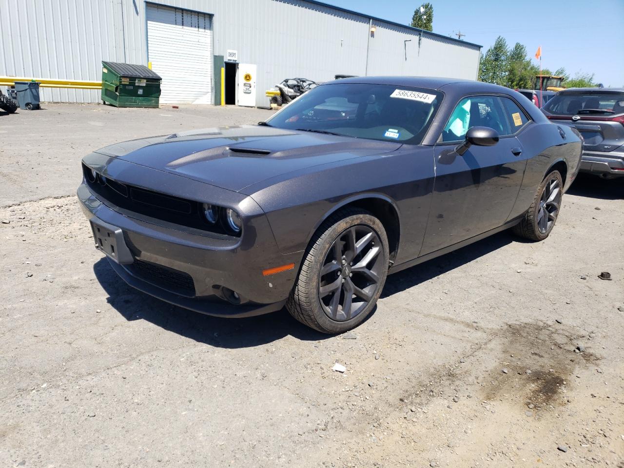 2022 Dodge Challenger Sxt vin: 2C3CDZAG7NH257343