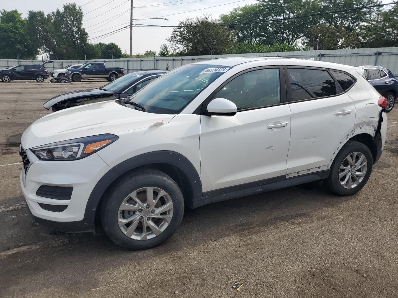 2021 Hyundai Tucson Se vin: KM8J23A4XMU340624