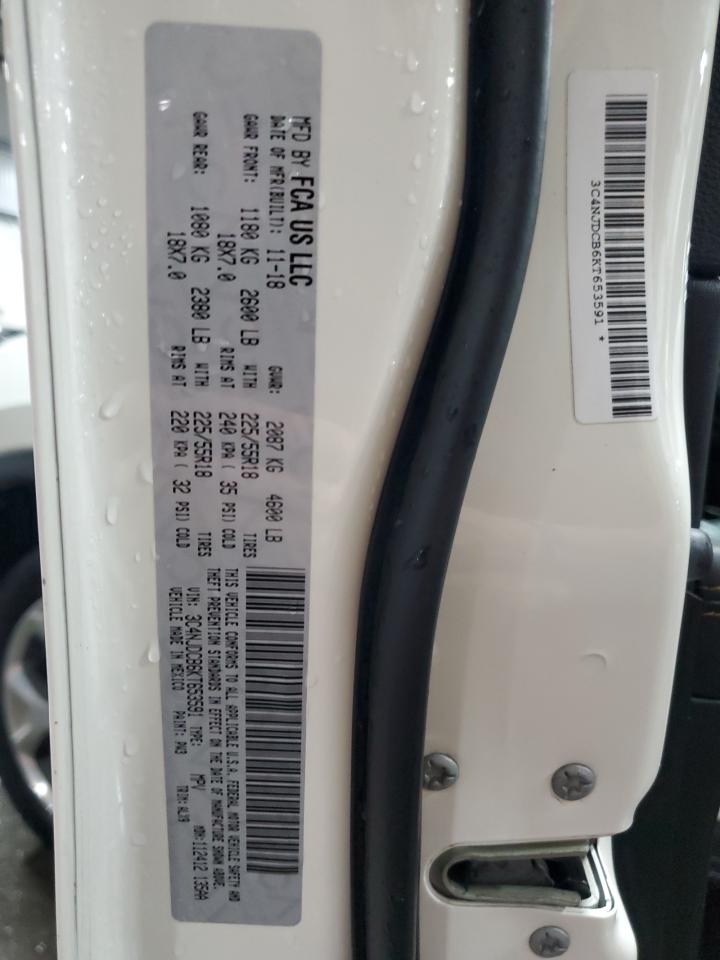 3C4NJDCB6KT653591 2019 Jeep Compass Limited