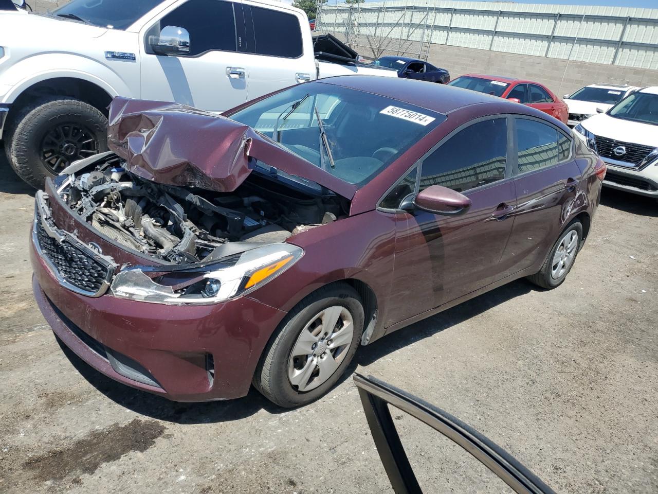 3KPFK4A76HE118676 2017 Kia Forte Lx