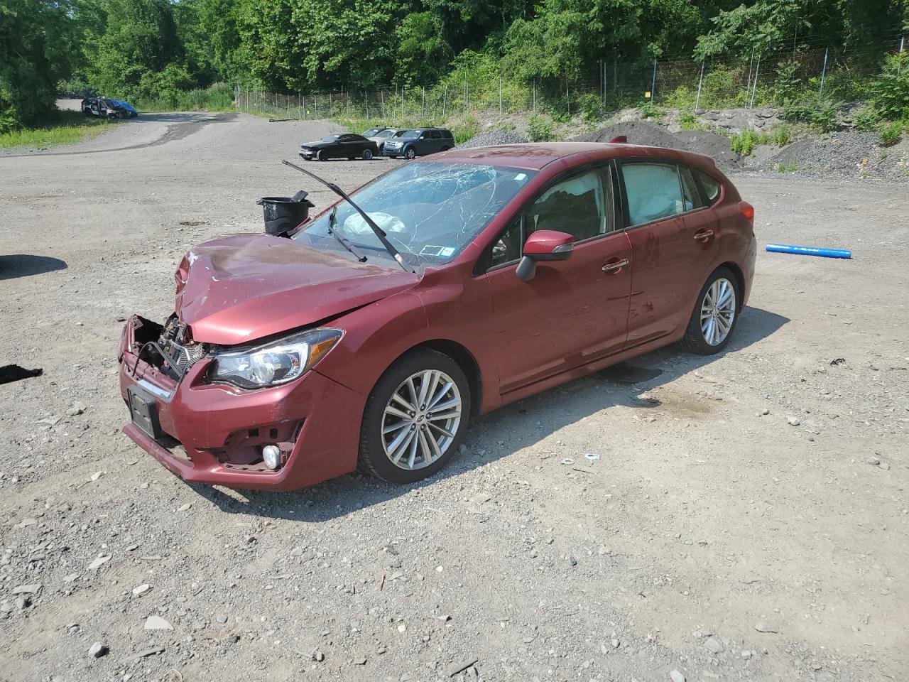 2016 Subaru Impreza Limited vin: JF1GPAK65G8230409