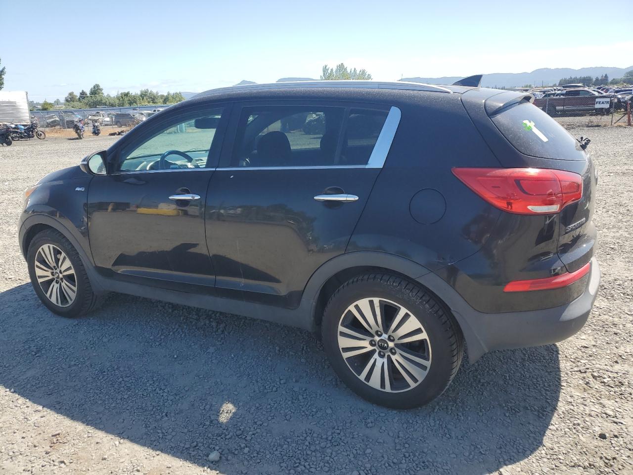 2014 Kia Sportage Ex vin: KNDPCCAC0E7619017