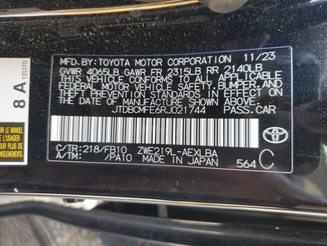 JTDBCMFE6RJ021744 2024 TOYOTA COROLLA - Image 12