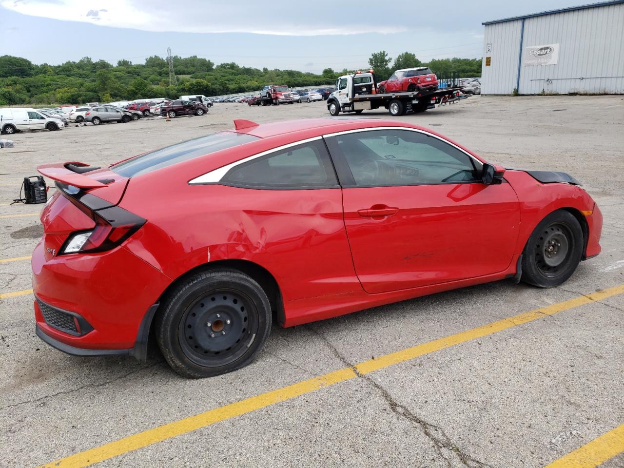 2017 Honda Civic Si vin: 2HGFC3A58HH753006