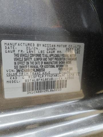 2024 NISSAN VERSA S - 3N1CN8BV2RL860233