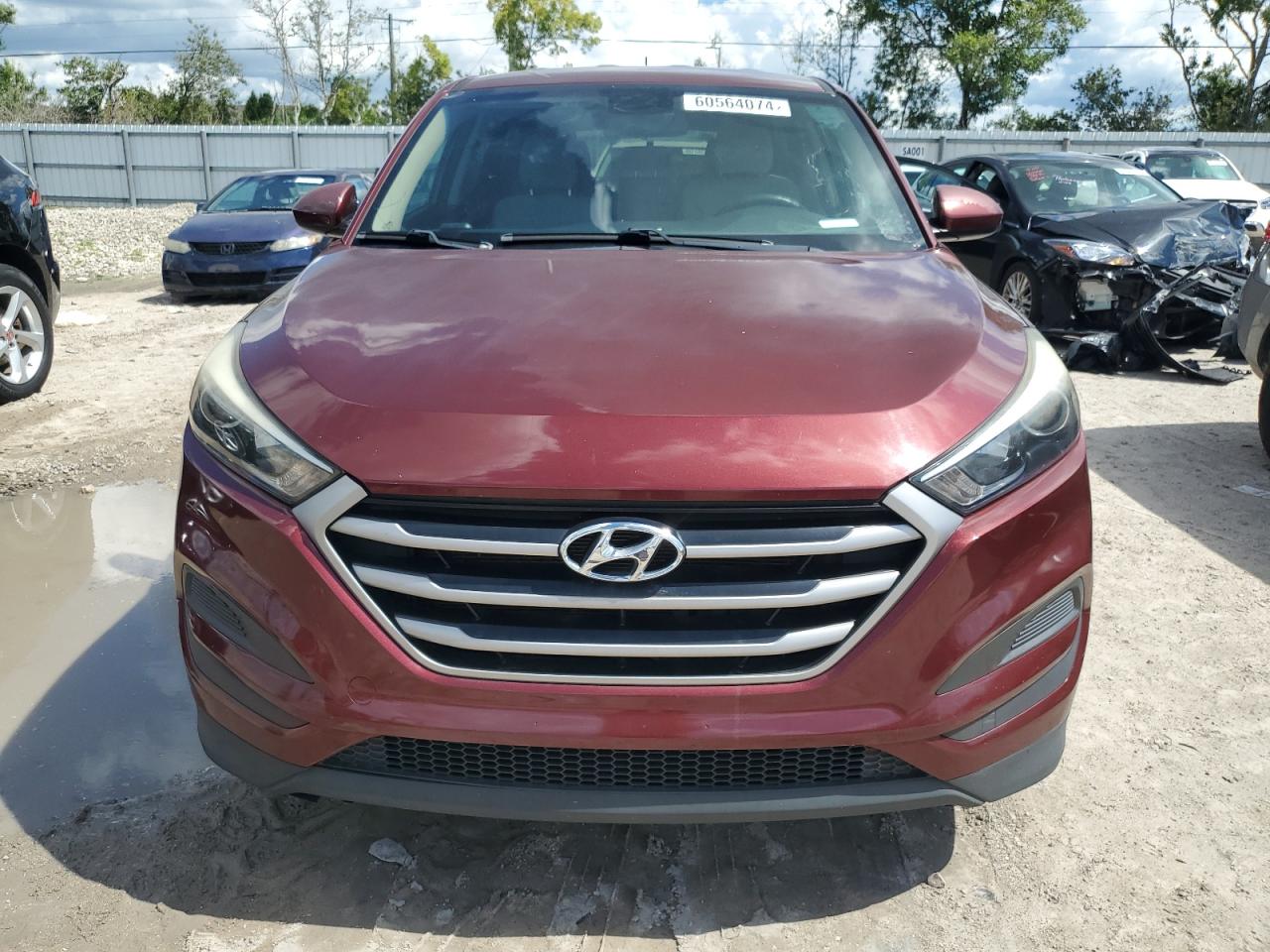 2017 Hyundai Tucson Se vin: KM8J23A44HU393793