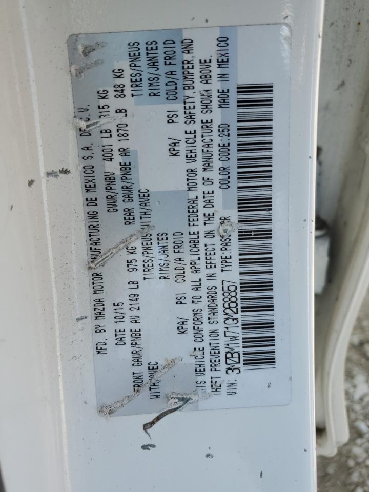 3MZBM1W71GM268857 2016 Mazda 3 Touring