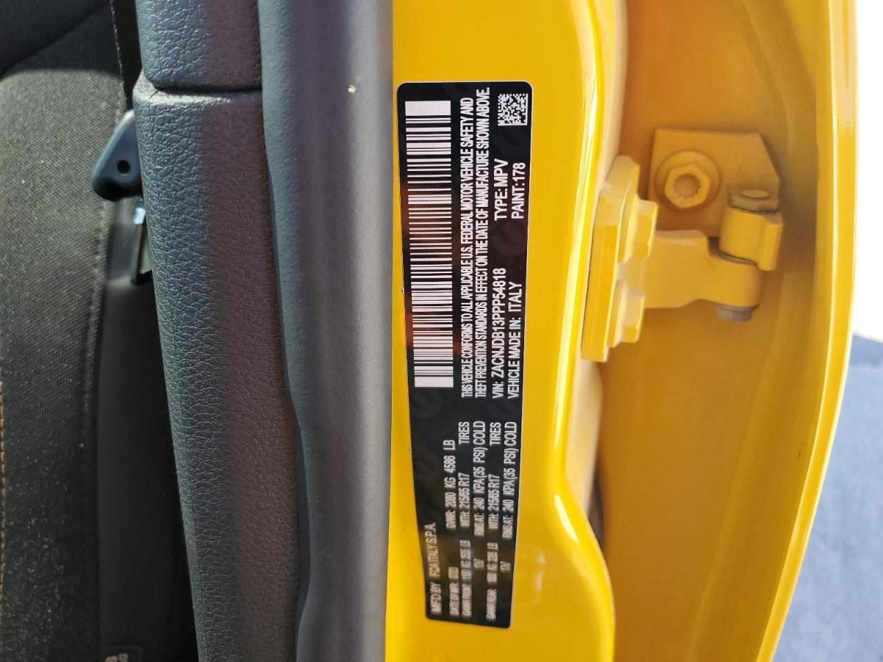 ZACNJDB13PPP54818 2023 Jeep Renegade Latitude