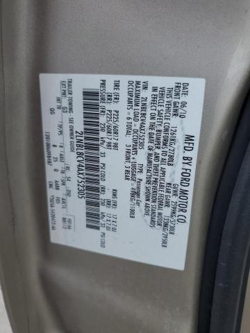 2010 Lincoln Town Car Signature Limited VIN: 2LNBL8CV4AX752305 Lot: 60410594