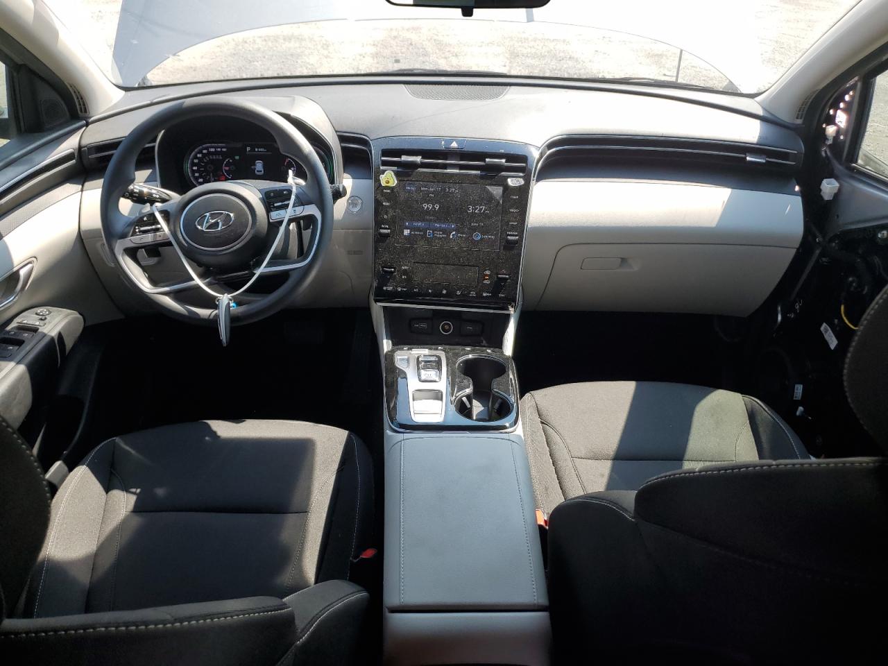 KM8JBCA14NU030976 2022 Hyundai Tucson Blue