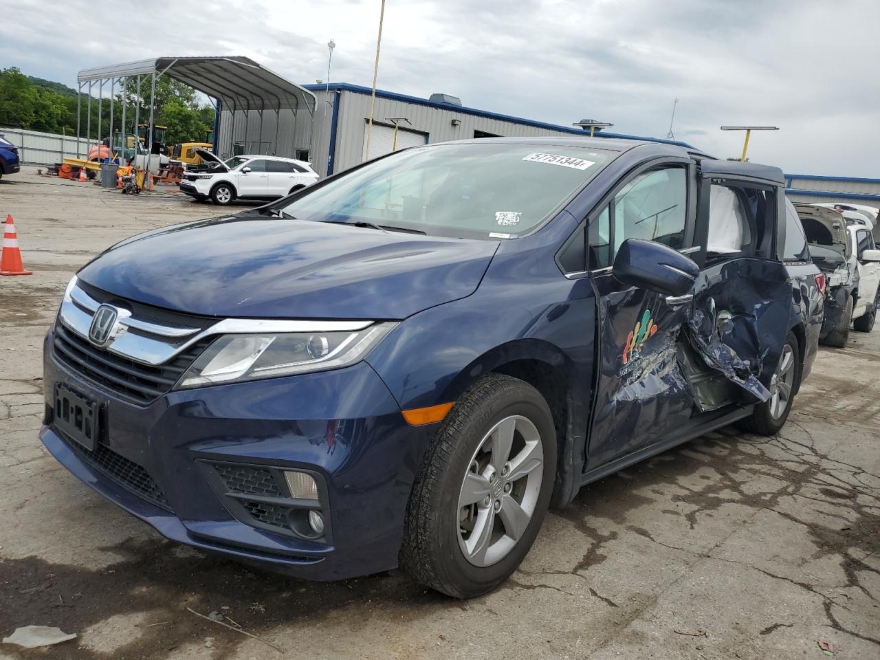 2019 Honda Odyssey Exl vin: 5FNRL6H71KB022810