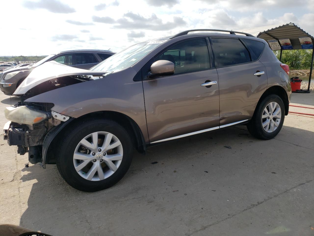 2012 Nissan Murano S vin: JN8AZ1MW5CW224448