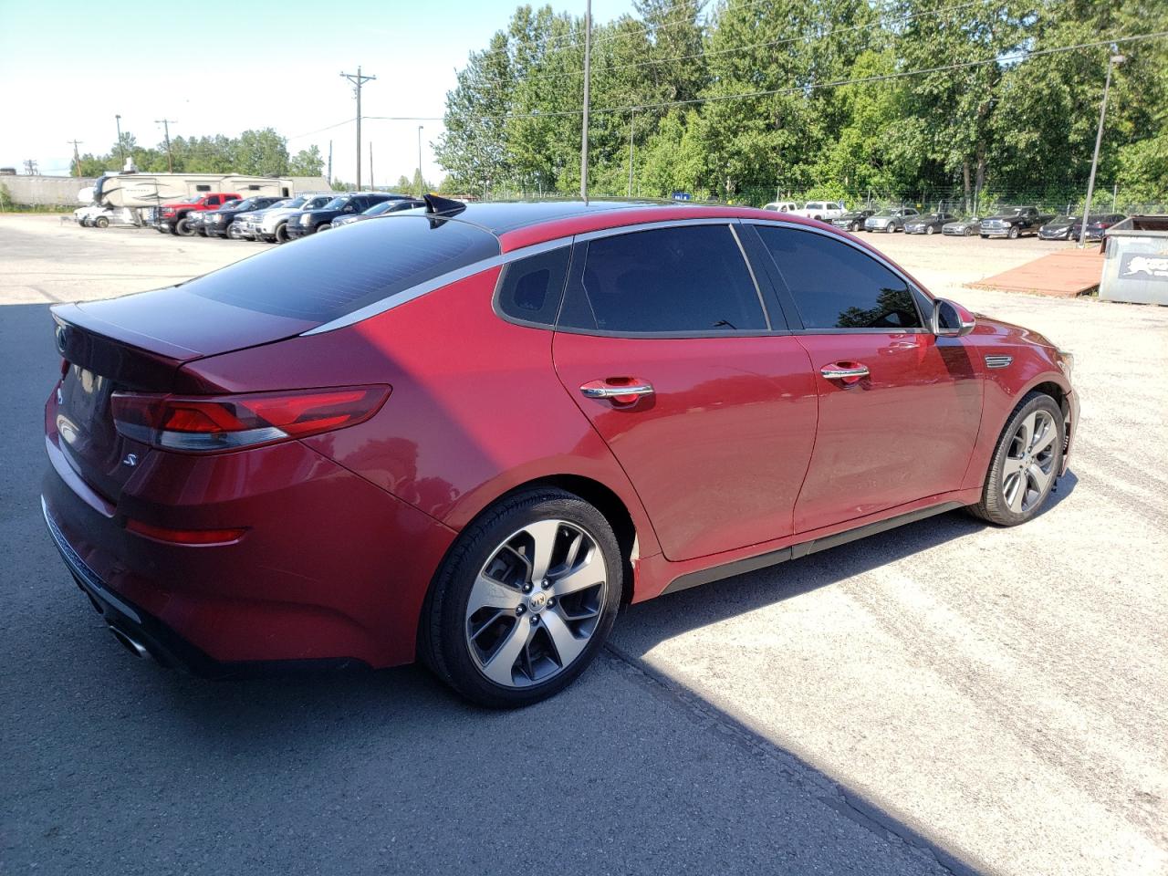 2019 Kia Optima Lx vin: 5XXGT4L35KG366525